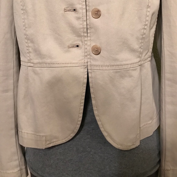 LOFT Cream Jacket - Picture 3 of 4