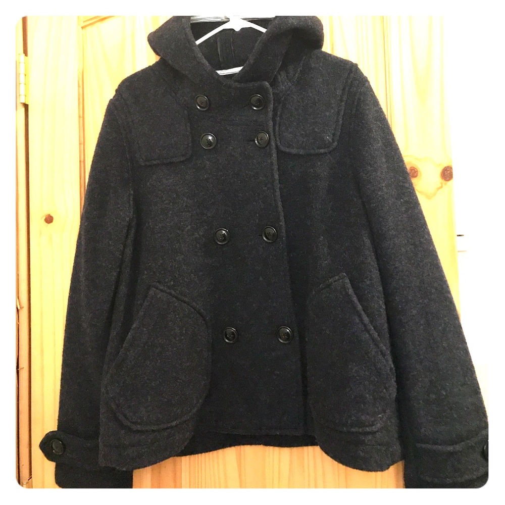 Hooded Pea Coat never worn!