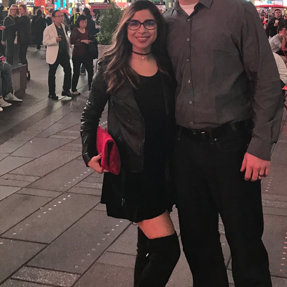 Velvet skirt- Urban Outfitters