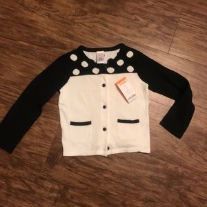 NWT Black and White Cardigan