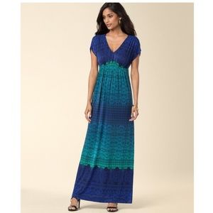 Soma Grecian Short Sleeve Maxi Dress