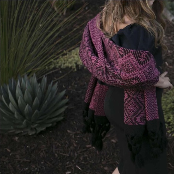 Cielito Lindo Accessories - New Mexican Woven Shawl Tribal Ethnic Scarf 
