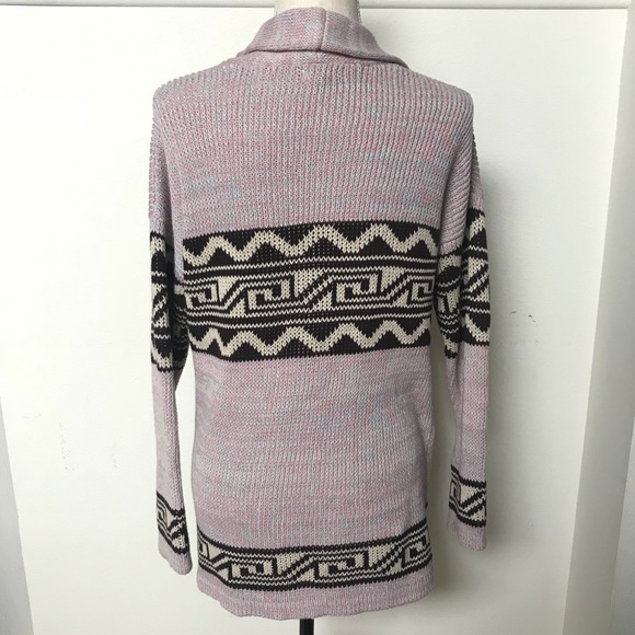 [Ecote] Aztec Chunky Knit Cardigan - Picture 3 of 5
