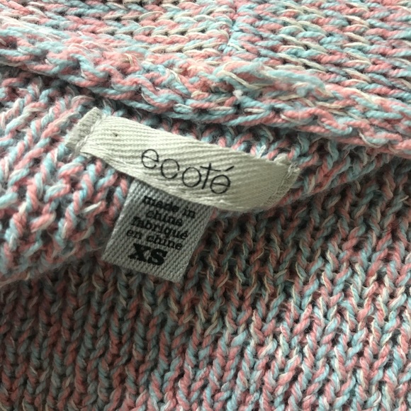 [Ecote] Aztec Chunky Knit Cardigan - Picture 4 of 5