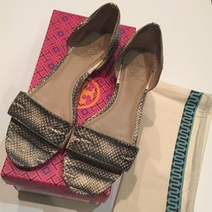 Tory Burch Savannah 9.5 M flat sandals