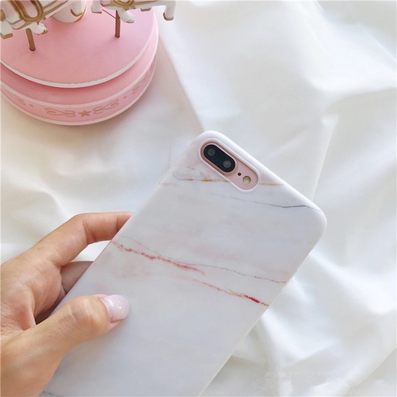 💕MARBLE IPHONE 7PLUS 8PLUS CASE | SOFT TPU - Picture 3 of 7