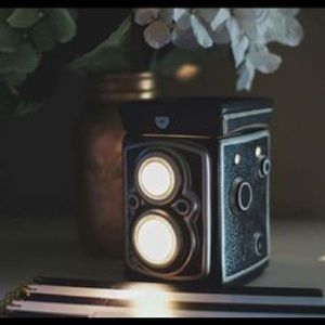 Vintage camera warmer