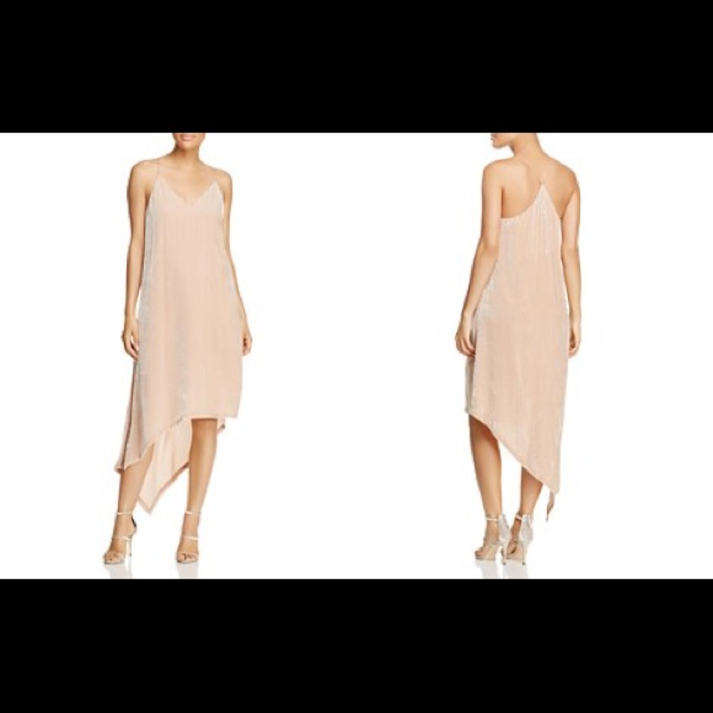 BNWT BCBG pink velvet! Similar to Reformation