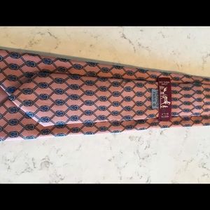 HERMES tie 100% silk
