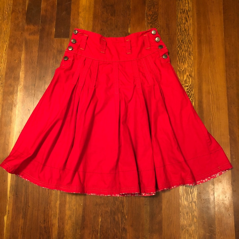 OILILY- High rise A-line skirt