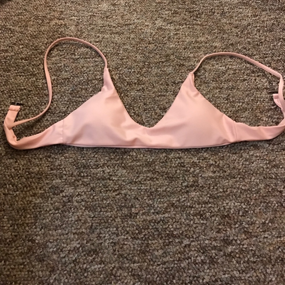 Light pink bikini top