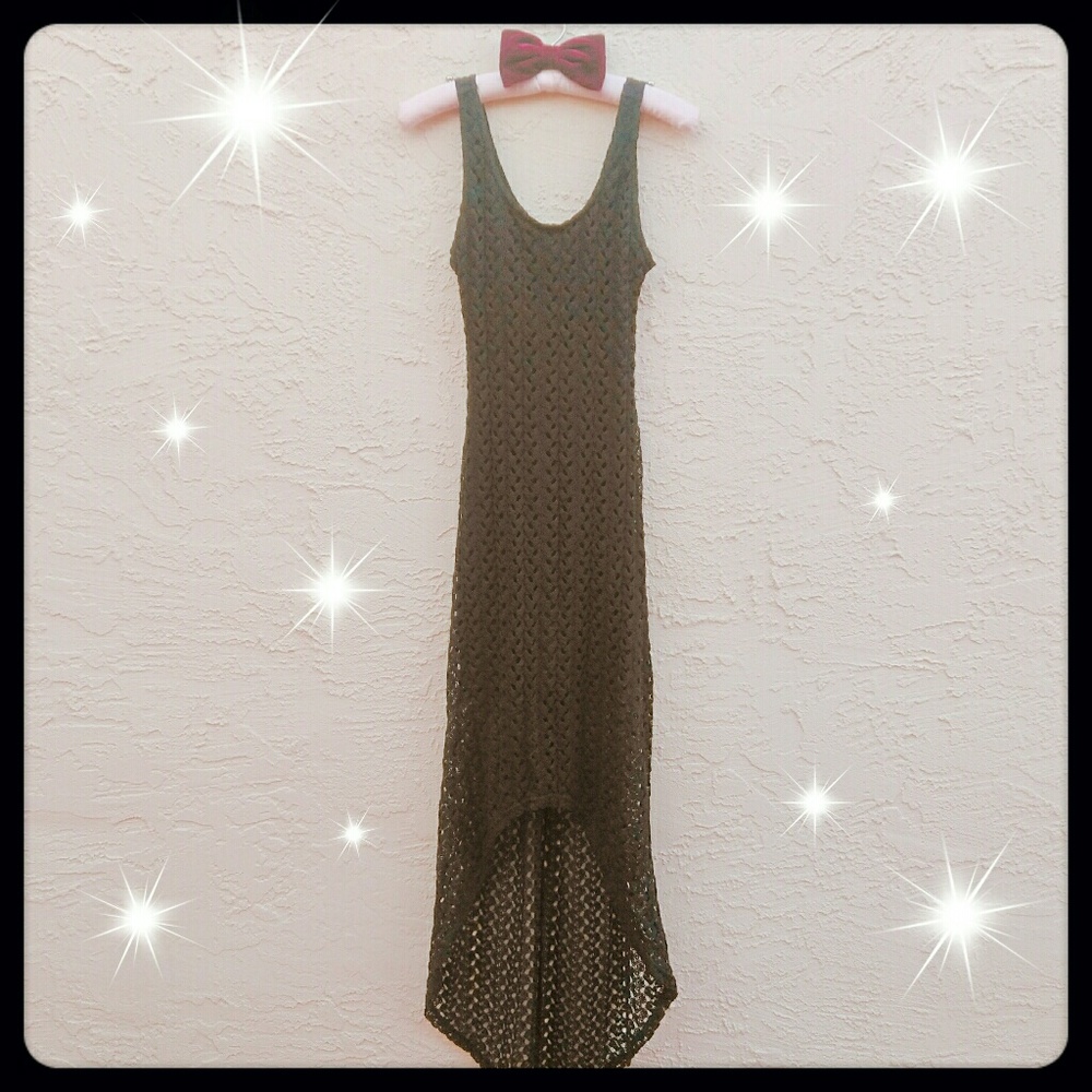 Very Sleek Knit High - Low Dress