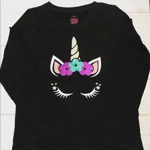 Girls unicorn top