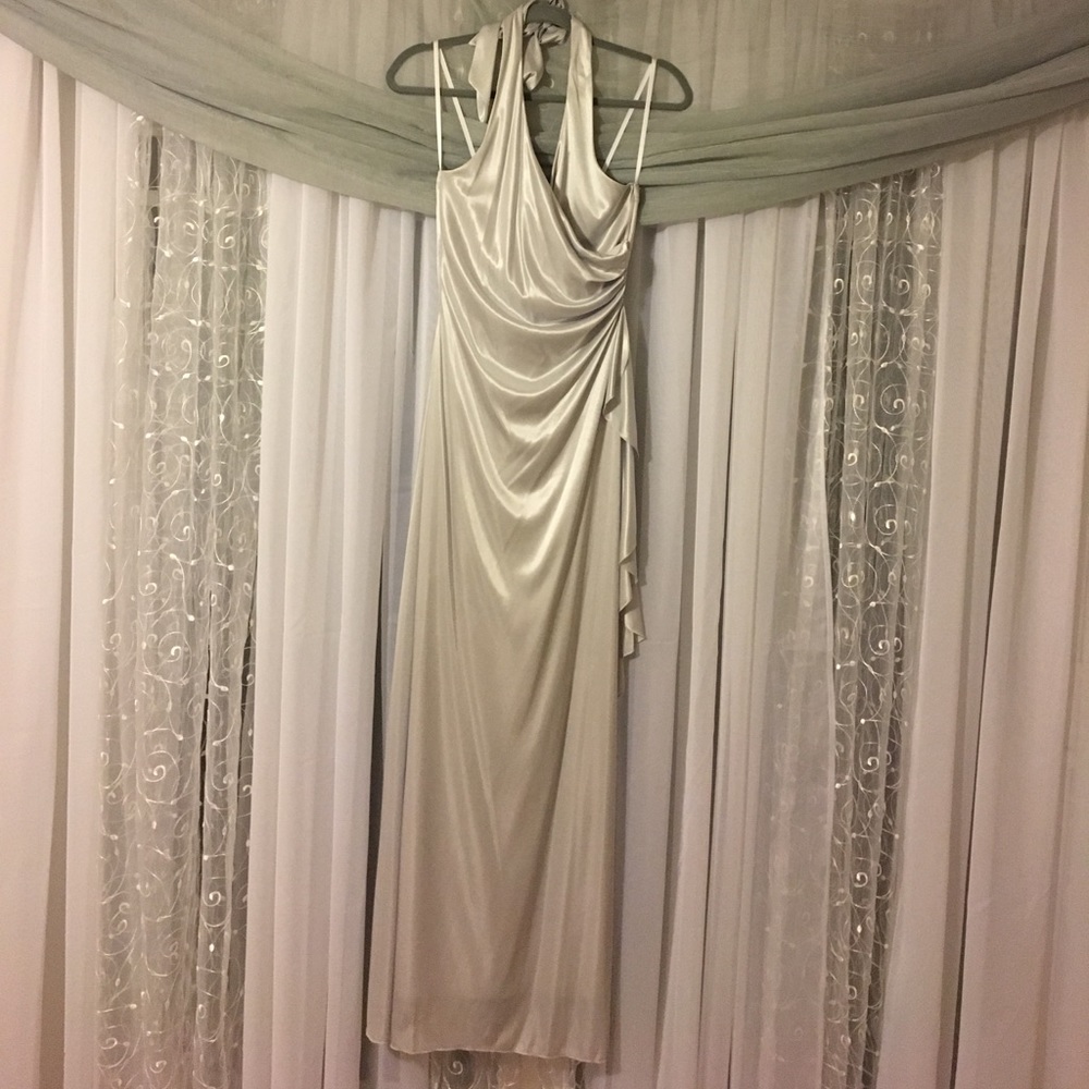 Windsor Silver Gown Size M