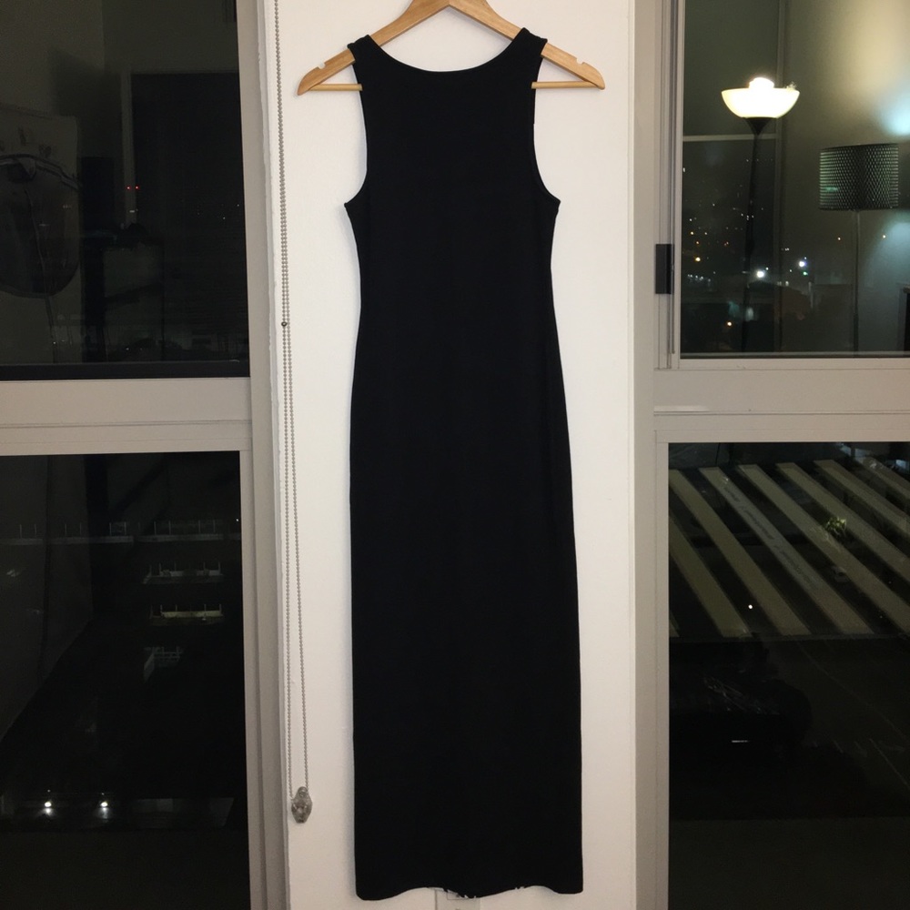 IRON FIST Bone Deep Black Maxi Dress - Picture 2 of 5