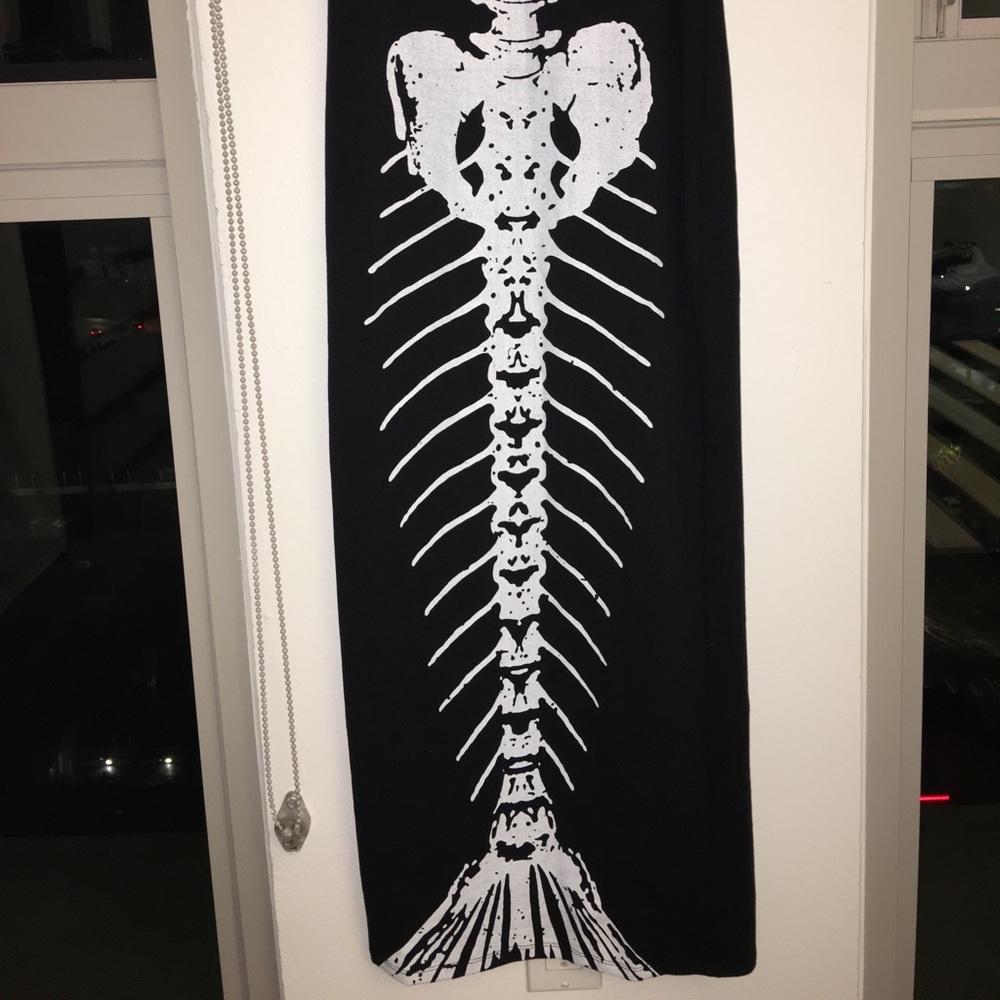 IRON FIST Bone Deep Black Maxi Dress - Picture 5 of 5
