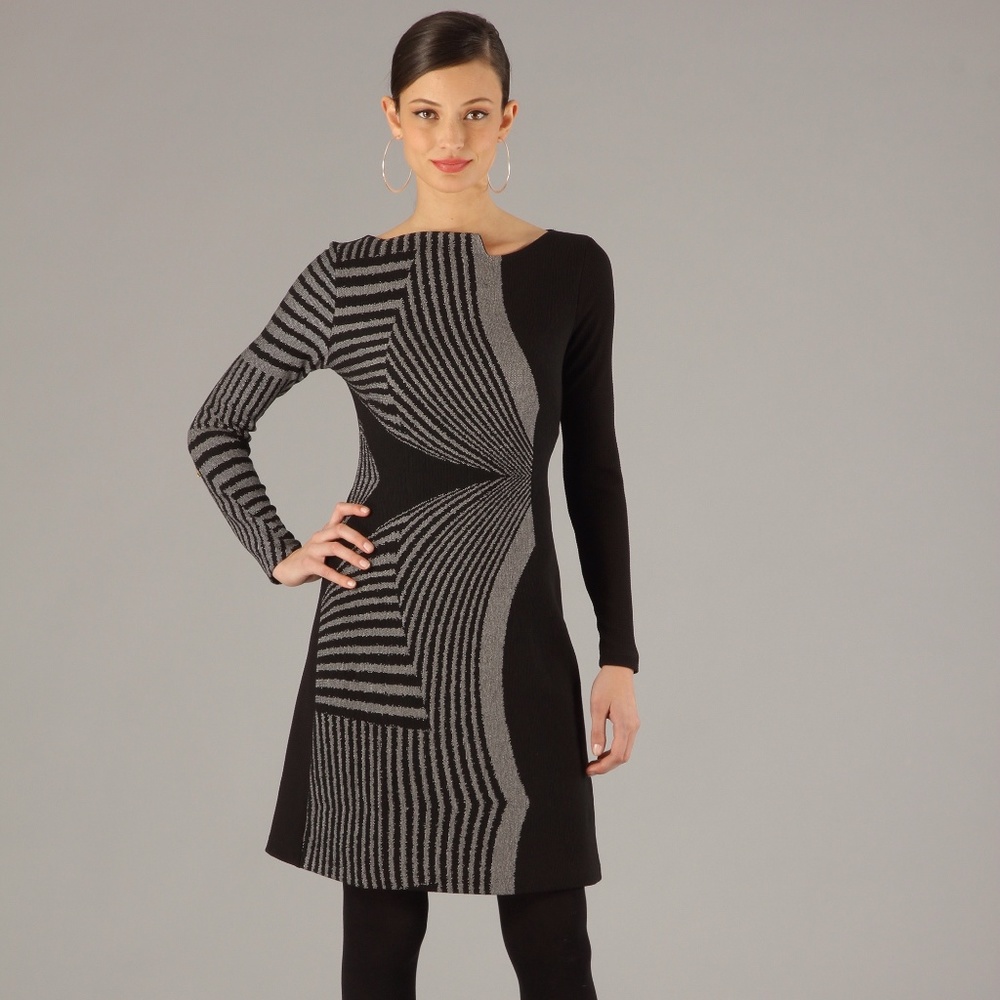 NWT Luc Fontaine Stereo Dress Size 6 $258