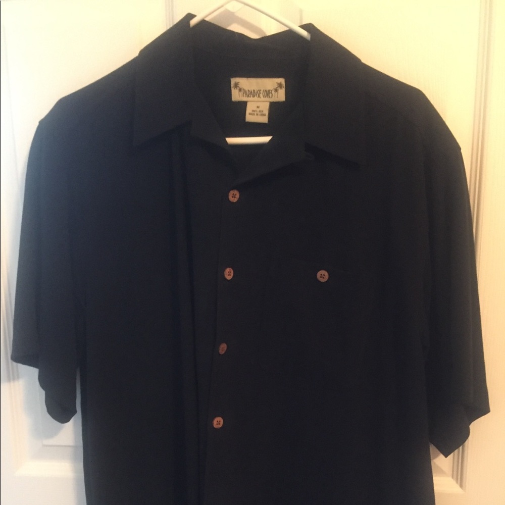 PARADISE COVE -Men’s Shirt- 100%silk