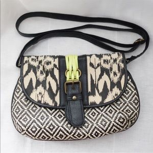 Tribal Design Crossbody Bag