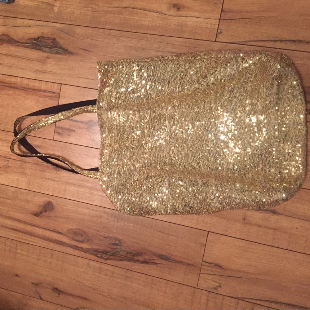 sequin bag.