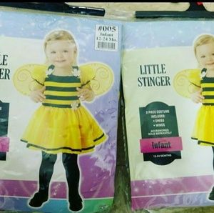 Toddler Little Girl's Bumblebee Costumes