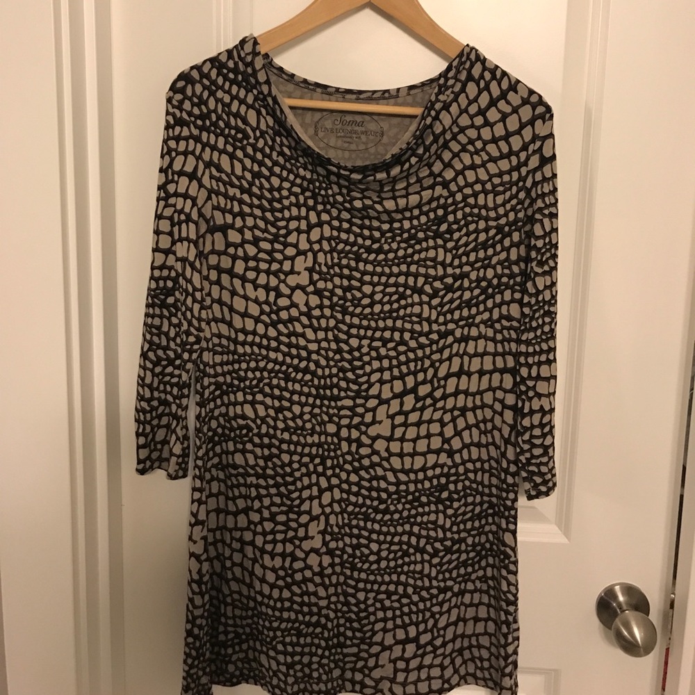 Soma Gator inspired print tunic