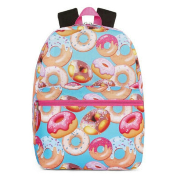 Global Degree Other - NWT Girl's Doughnut Print Backpack.