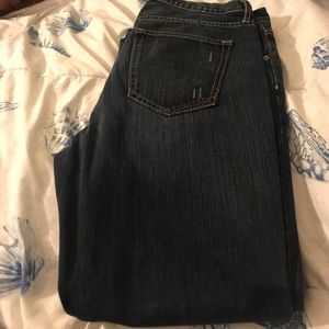 Banana Republic dark washed jean