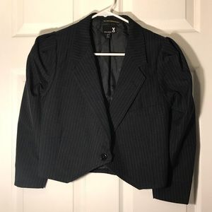 Urban Renewal Black Cropped Blazer 
Sz Small