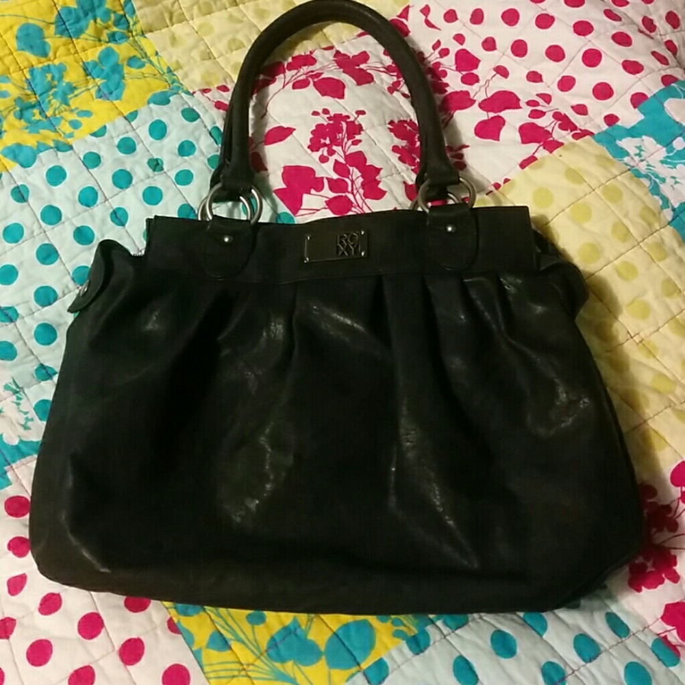 Roxy black purse.