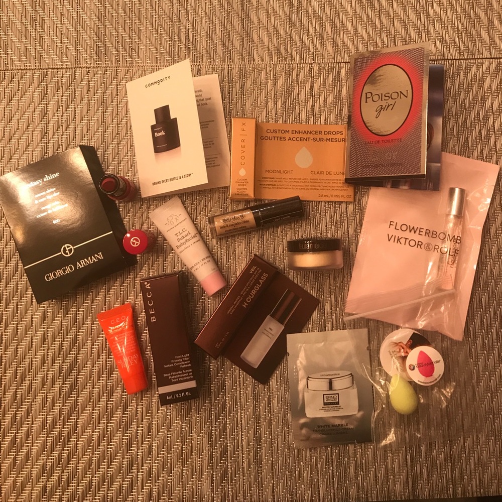 Luxury sample bag