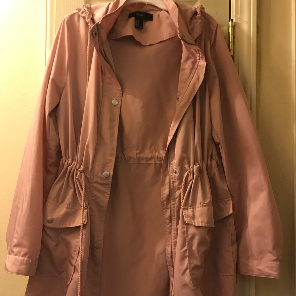 forever 21 extended utility jacket / packet