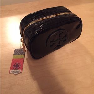 Tory Burch Patent Cosmetic Case
