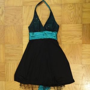 Homecoming Dress - Satin waist