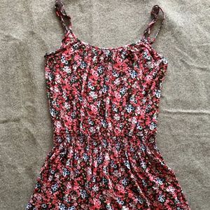 Forever 21 Floral Strappy Dress
