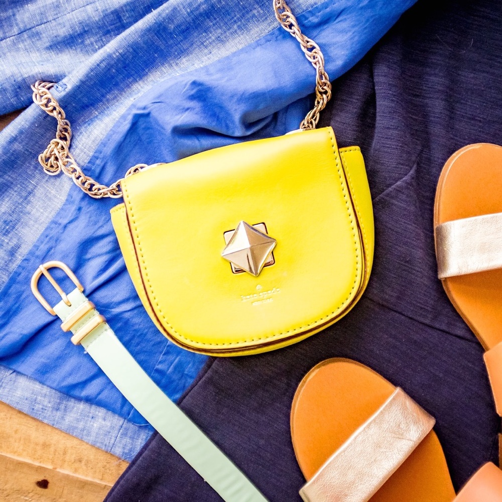 ♠️ Kate Spade ♠️ Lime Green Crossbody Bag