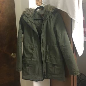 Green HM parka