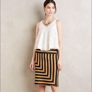 Anthropologie Pencil Skirt Eva Franco