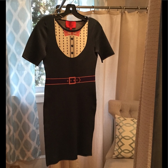 Z Spoke fitted dress - Picture 2 of 4