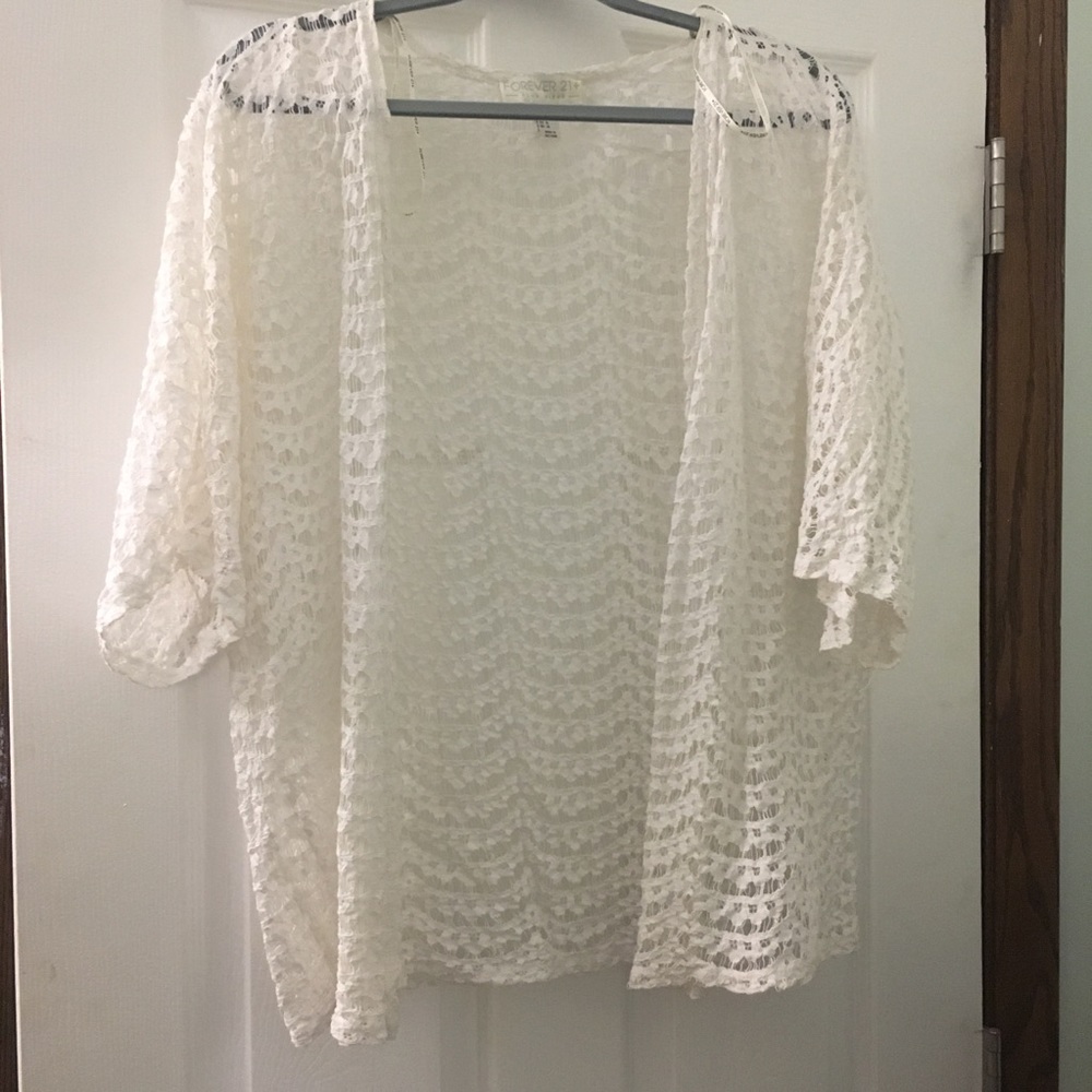 White Cardigan