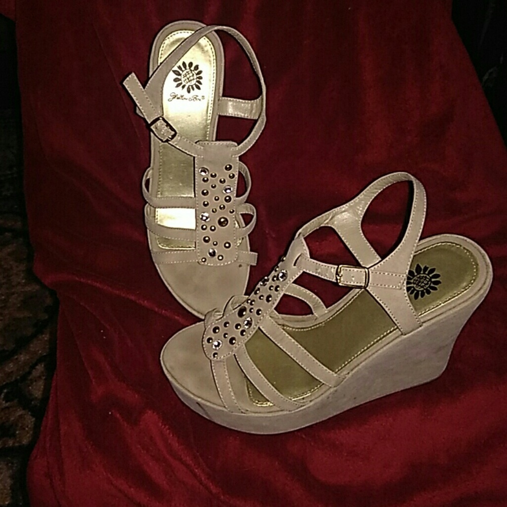 Yellow Box  high heel sandals