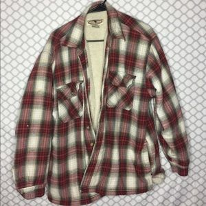 Oversized Plaid Coat