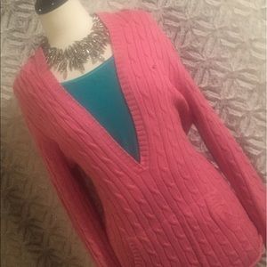 Cable Knit Hooded Sweater