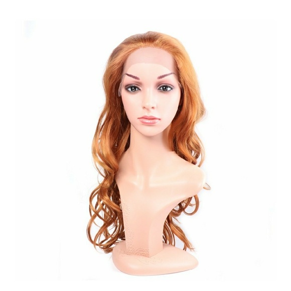 Orange Red Beauty LaceFront Wig Wig 22-24inches