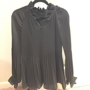 Banana republic gray blouse