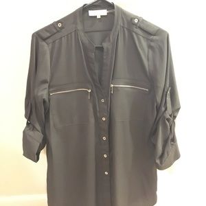 Dark gray Calvin Klein blouse