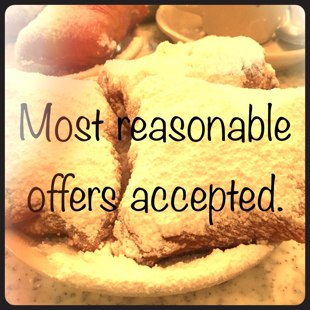 I accept most reasonable offers. Bundle and save