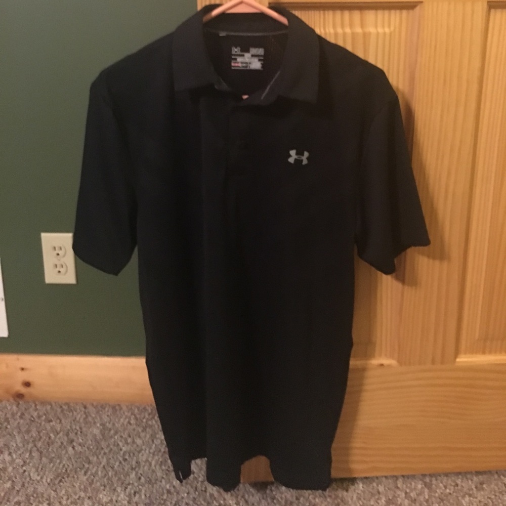 Men's Under Armour Heat Gear Loose Polo Medium