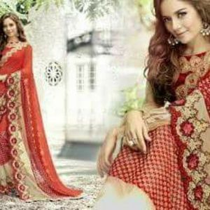 Designer Georget saree