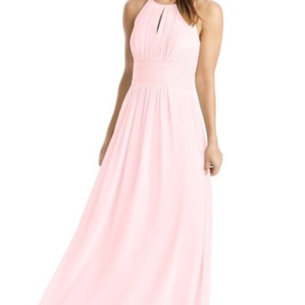 Azazie Blushing Pink Bonnie Dress